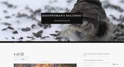 Desktop Screenshot of bisonwoman.wordpress.com