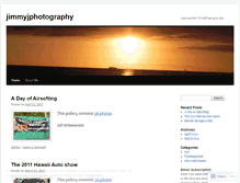 Tablet Screenshot of jimmyjphotography.wordpress.com