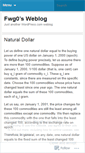 Mobile Screenshot of fwg0.wordpress.com