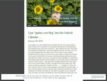 Tablet Screenshot of imaginedlife.wordpress.com