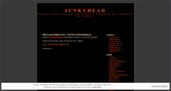 Desktop Screenshot of junkyhead.wordpress.com