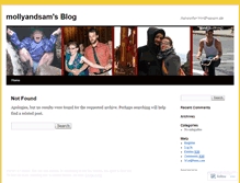 Tablet Screenshot of mollyandsam.wordpress.com