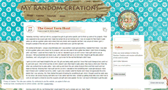 Desktop Screenshot of myrandomcreations.wordpress.com