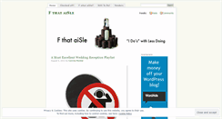 Desktop Screenshot of fthataisle.wordpress.com