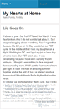 Mobile Screenshot of myheartsathome321.wordpress.com