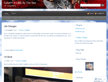 Tablet Screenshot of aladybythesea.wordpress.com