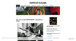 Desktop Screenshot of espacioicalma.wordpress.com