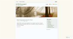 Desktop Screenshot of cctsenglish1.wordpress.com