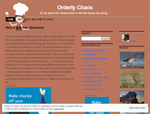 Tablet Screenshot of orderlychaos.wordpress.com