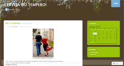 Desktop Screenshot of cervejanotempero.wordpress.com