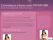 Tablet Screenshot of cartomanti899.wordpress.com