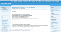 Desktop Screenshot of letravailsocial.wordpress.com