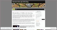 Desktop Screenshot of memphismusicsxsw.wordpress.com