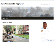 Tablet Screenshot of kenandersonphotography.wordpress.com