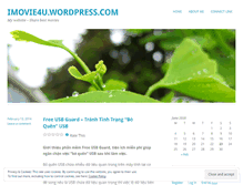 Tablet Screenshot of imovie4u.wordpress.com
