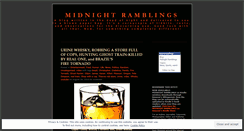 Desktop Screenshot of midnightramblin.wordpress.com