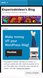 Mobile Screenshot of espaciodeideas.wordpress.com