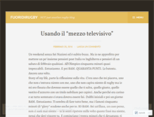 Tablet Screenshot of fuoridirugby.wordpress.com