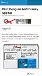 Mobile Screenshot of cpantidisneyappeal.wordpress.com