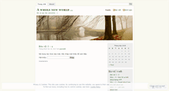 Desktop Screenshot of gwens83.wordpress.com