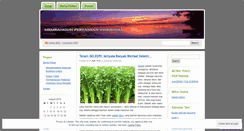Desktop Screenshot of pertanianindonesia.wordpress.com