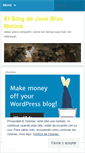 Mobile Screenshot of blasdemolina.wordpress.com