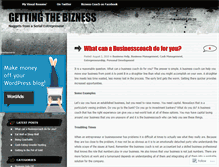 Tablet Screenshot of biznesscoach.wordpress.com