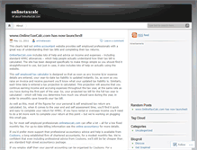 Tablet Screenshot of onlinetaxcalc.wordpress.com
