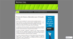 Desktop Screenshot of biorinken.wordpress.com