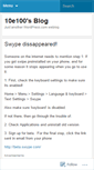 Mobile Screenshot of 10e100.wordpress.com