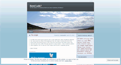 Desktop Screenshot of lucksmith.wordpress.com