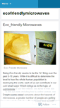 Mobile Screenshot of microoven.wordpress.com