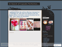 Tablet Screenshot of divinecupcake.wordpress.com