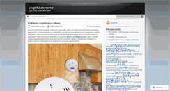 Desktop Screenshot of czujnikialarmowe.wordpress.com