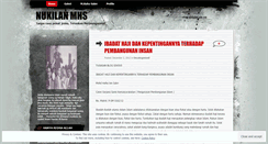Desktop Screenshot of mhafezsabri.wordpress.com