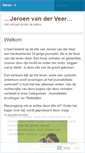 Mobile Screenshot of jeroenvdveer.wordpress.com