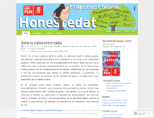 Tablet Screenshot of fcolomer.wordpress.com