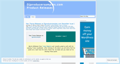 Desktop Screenshot of djproducersamples.wordpress.com