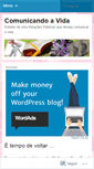 Mobile Screenshot of comunicandoavida.wordpress.com