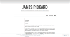 Desktop Screenshot of jpickard12.wordpress.com