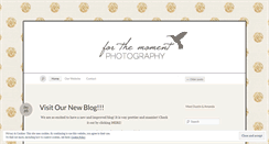 Desktop Screenshot of forthemomentphoto.wordpress.com
