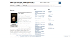 Desktop Screenshot of kwaheri.wordpress.com