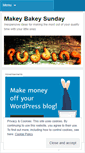 Mobile Screenshot of makeybakeysunday.wordpress.com