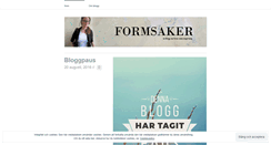 Desktop Screenshot of formsaker.wordpress.com