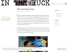 Tablet Screenshot of intherucknrl.wordpress.com