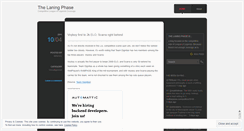 Desktop Screenshot of laningphase.wordpress.com