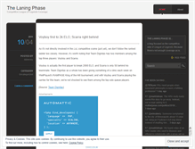 Tablet Screenshot of laningphase.wordpress.com