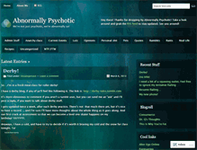 Tablet Screenshot of abnormallypsychotic.wordpress.com