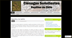 Desktop Screenshot of cienagassonolientes.wordpress.com