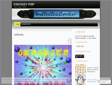 Tablet Screenshot of fantasypsp.wordpress.com